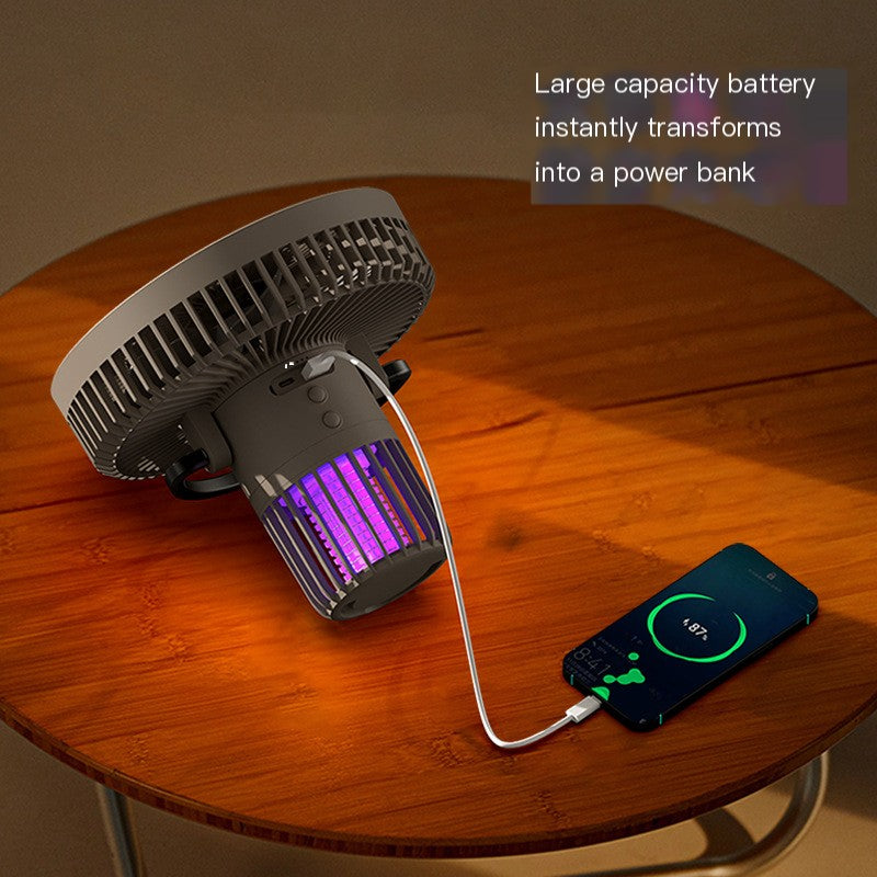 Portable Outdoor Camping Mosquito Fan with Tripod