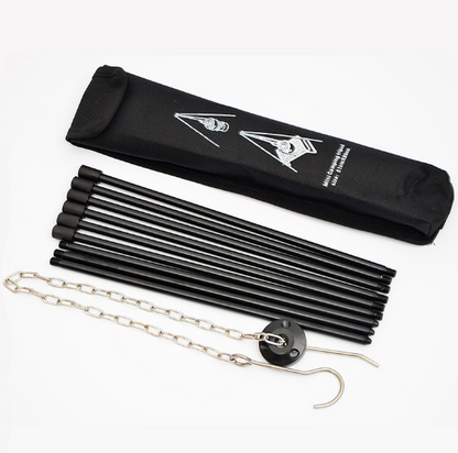 Outdoor Camping Tripod for Cooking and Fire Setup