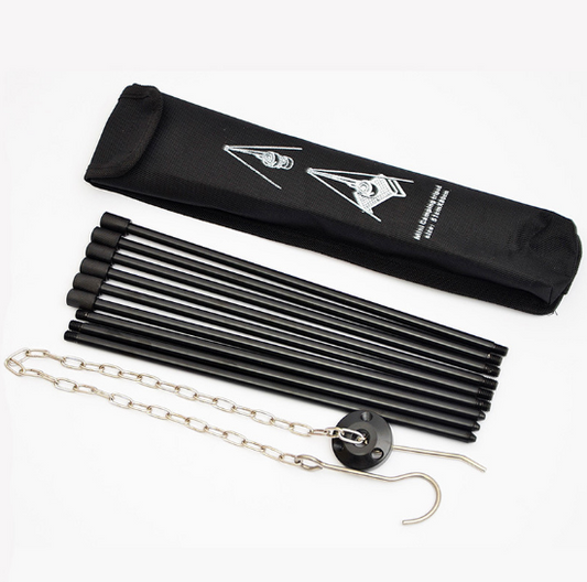 Outdoor Camping Tripod for Cooking and Fire Setup