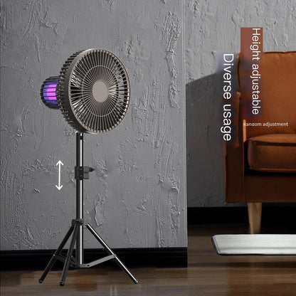 Portable Outdoor Camping Mosquito Fan with Tripod