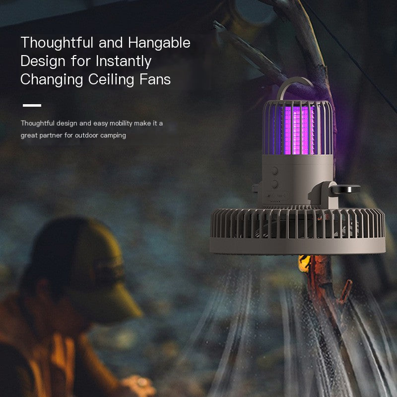 Portable Outdoor Camping Mosquito Fan with Tripod